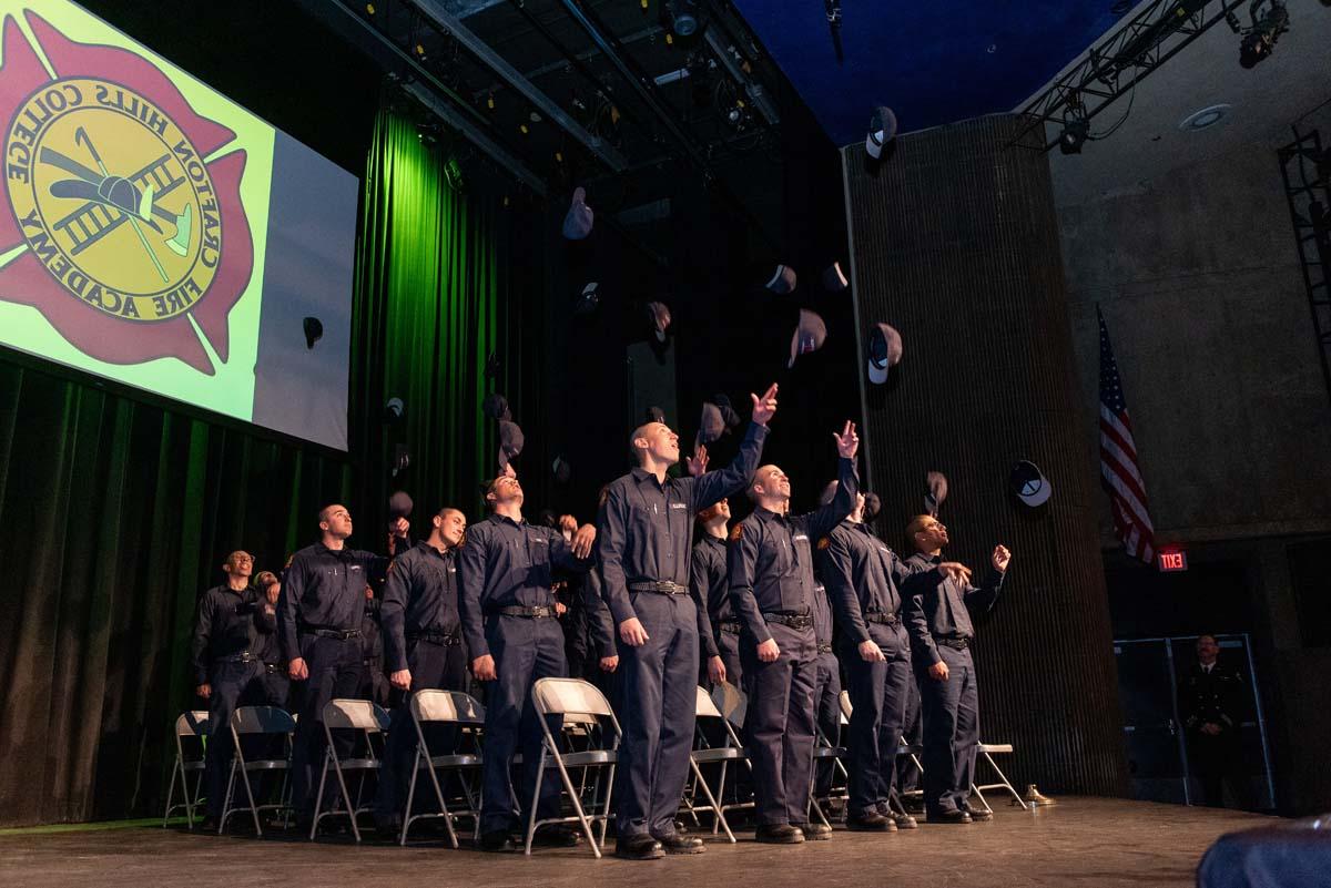 Academy 111 graduates from CHC Fire Academy.