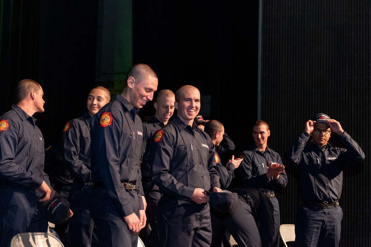 Academy 111 graduates from CHC Fire Academy.